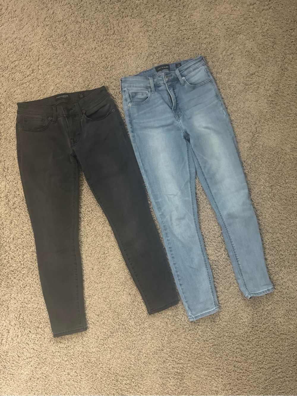 Bundle of (2) High-Rise Skinny Jeans